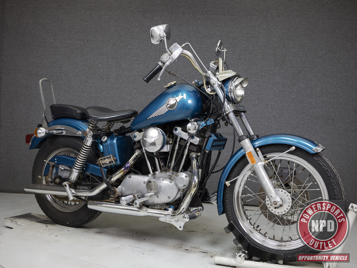 1975 Harley-Davidson XLH Sportster Ironhead motorcycle